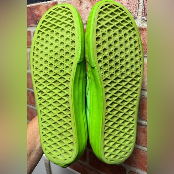 Vans Sk8 Hi Pro Classic Neon Green Skate Shoes Sneakers Mens 6.5 Womens 8 Hi-Top - Picture 11 of 11